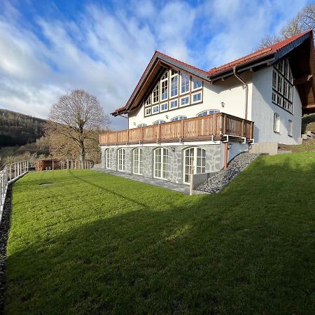 Ferienwohnung Blick Thyratal Stolberg i. Harz Esterno foto