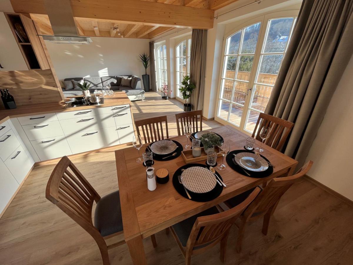 Ferienwohnung Blick Thyratal Stolberg i. Harz Esterno foto