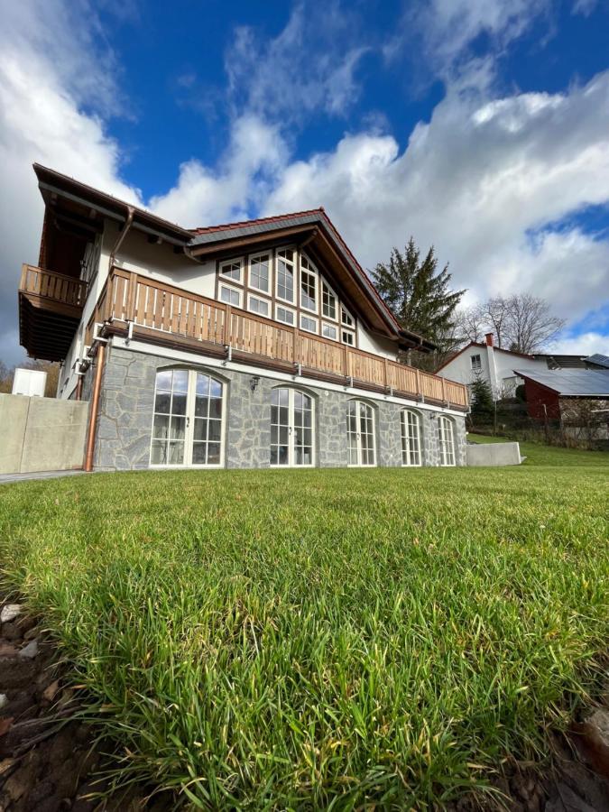 Ferienwohnung Blick Thyratal Stolberg i. Harz Esterno foto