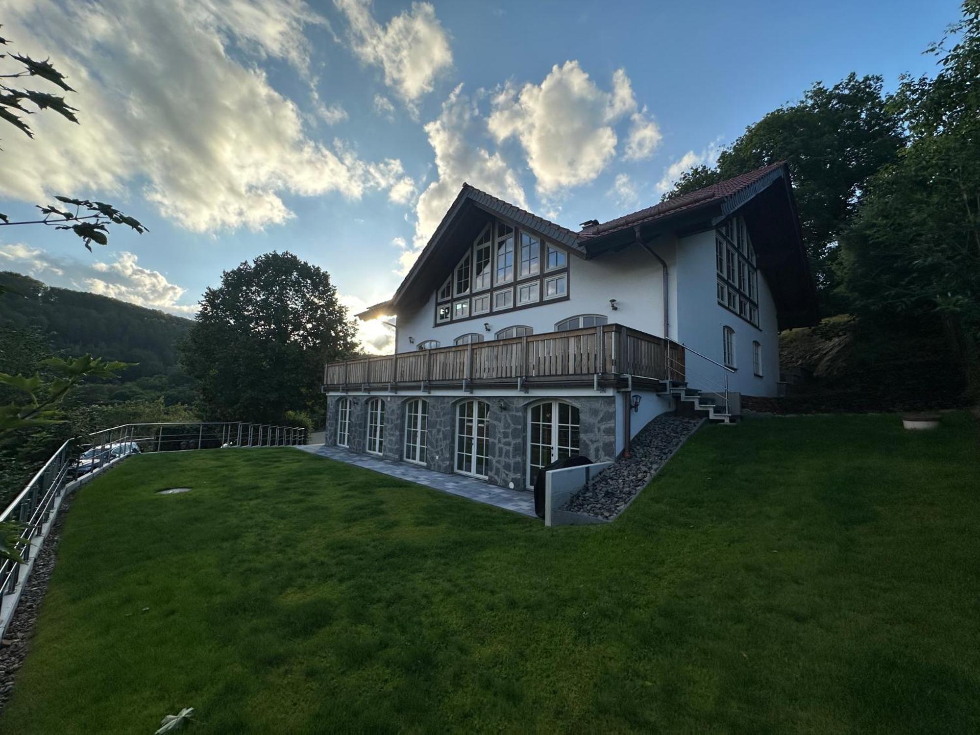 Ferienwohnung Blick Thyratal Stolberg i. Harz Esterno foto