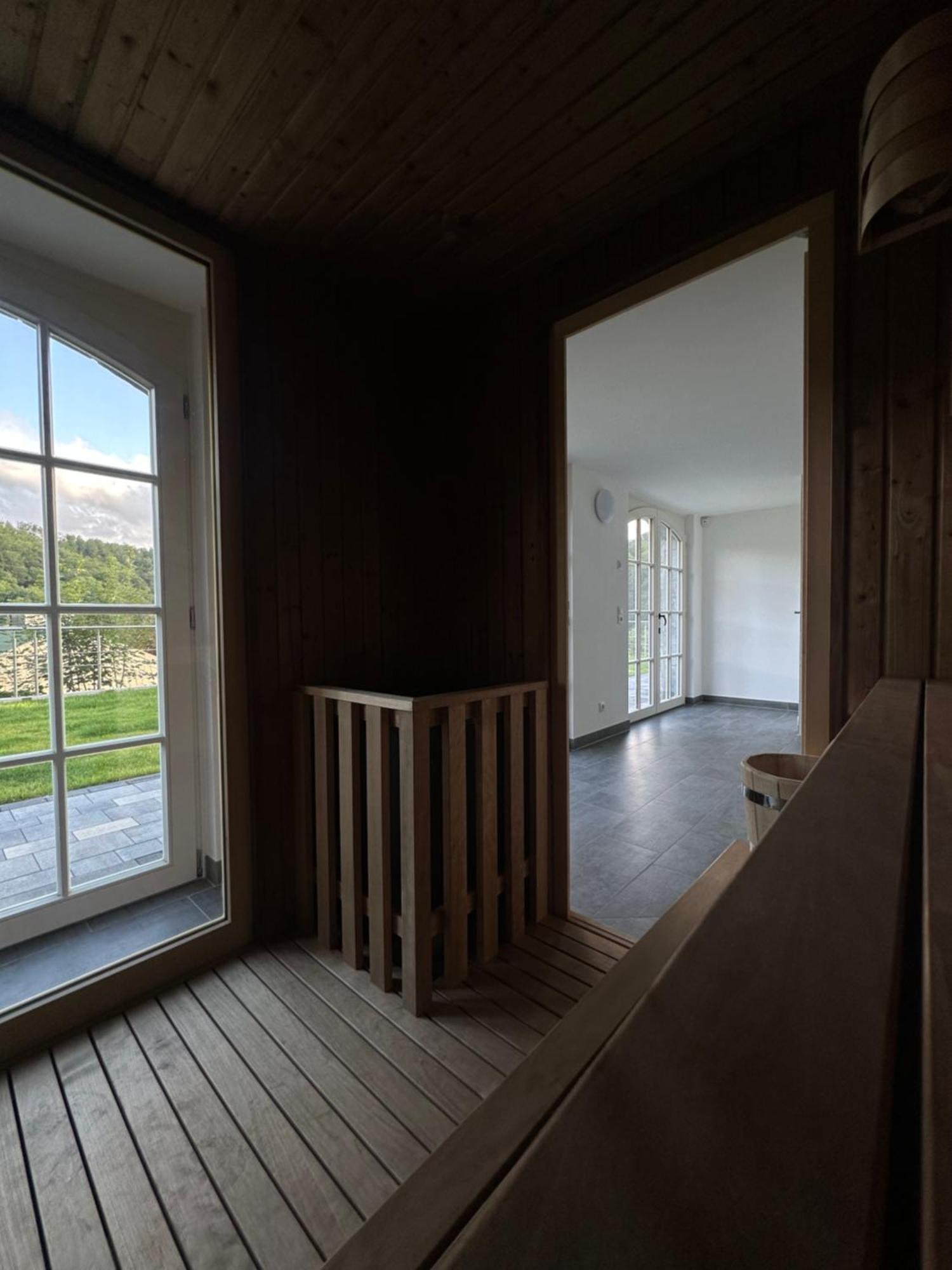 Ferienwohnung Blick Thyratal Stolberg i. Harz Esterno foto