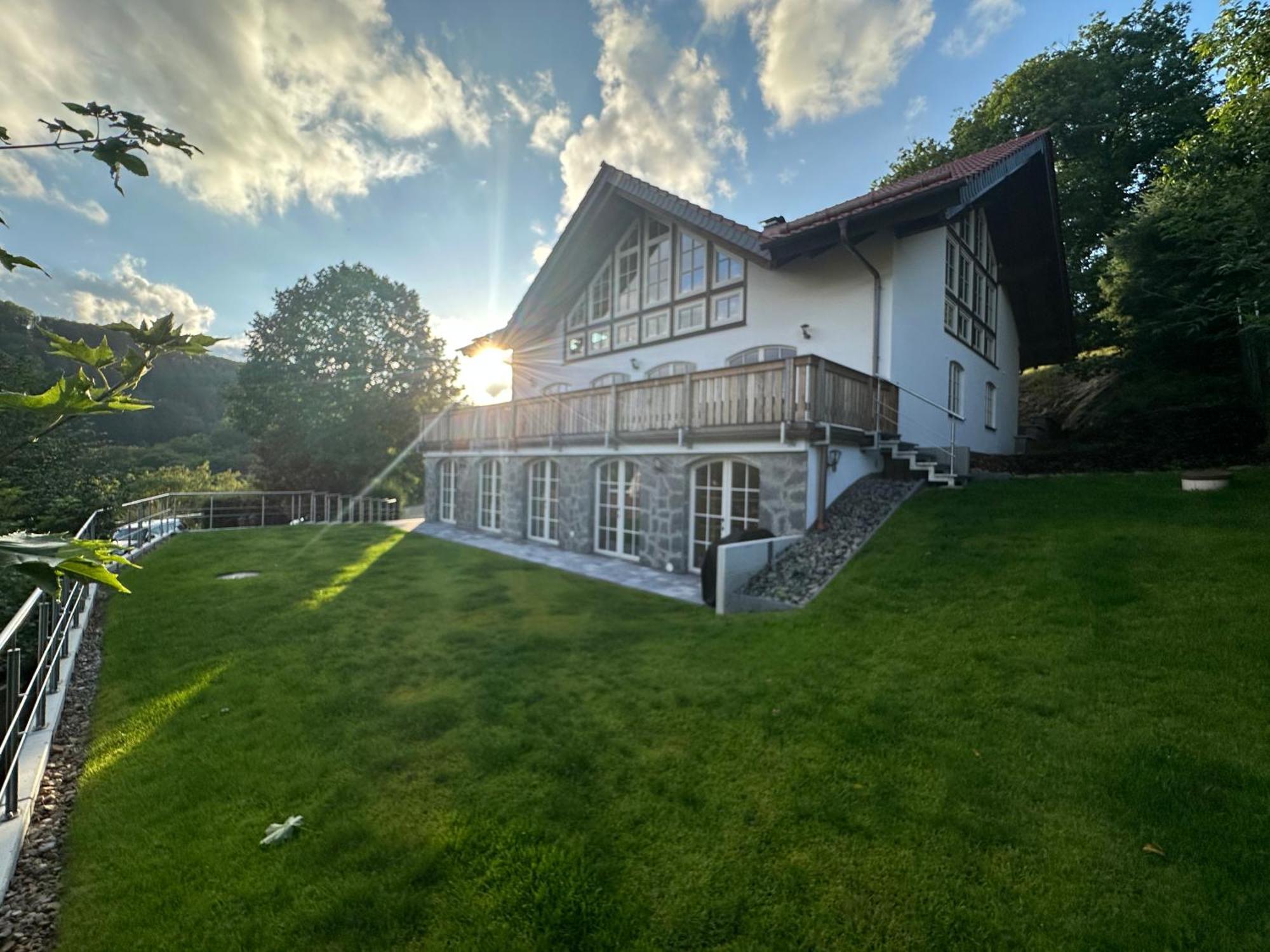 Ferienwohnung Blick Thyratal Stolberg i. Harz Esterno foto