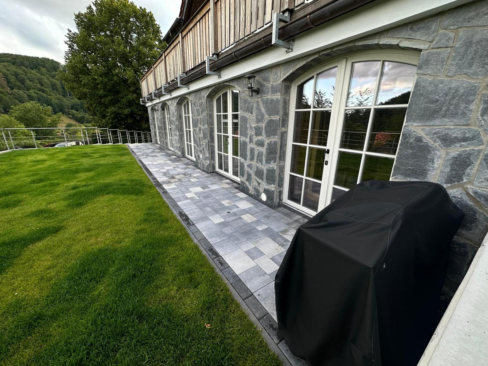 Ferienwohnung Blick Thyratal Stolberg i. Harz Esterno foto